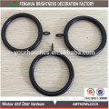 steel O wire ring maker, black curtain Pole Rings, black metal curtain rings
